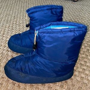 Vintage Parbat High Mountaineering Camp Blue Polar Guard Insulated Boot sz Large